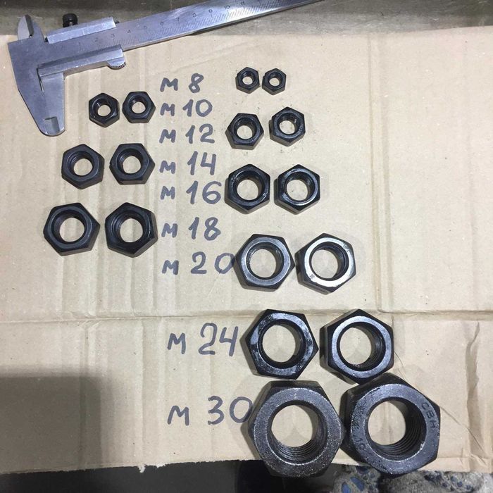 Шпилька високопрочна метрова резьбова (калена різьбова)