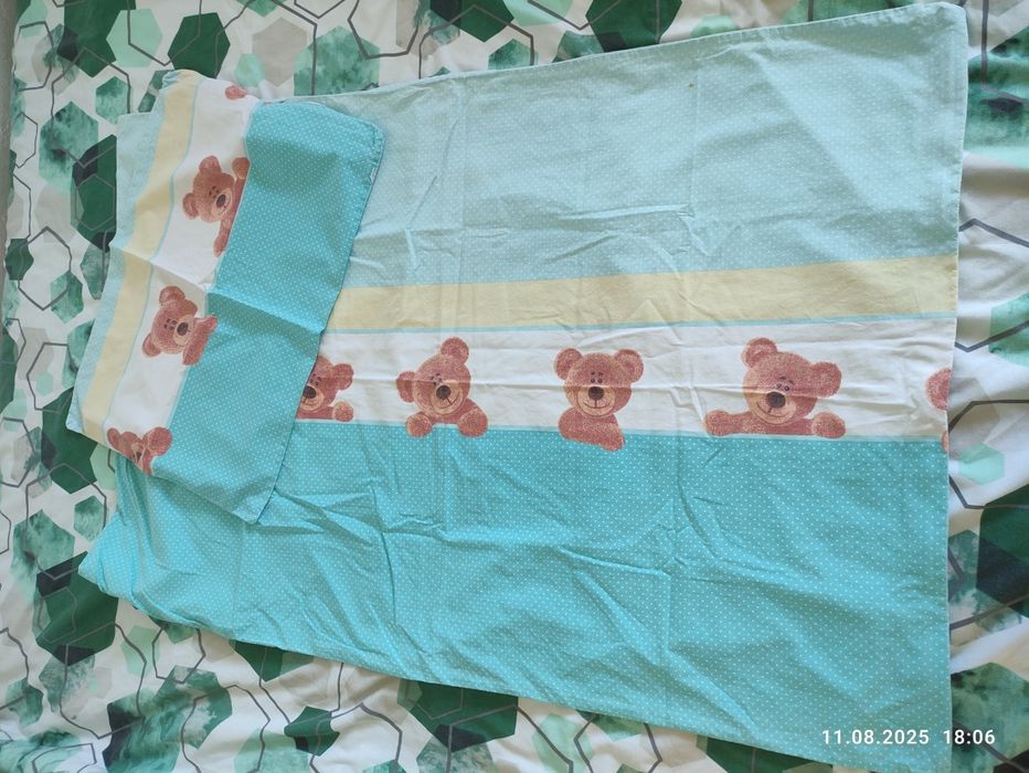 Pościel dla niemowlaka z misiami