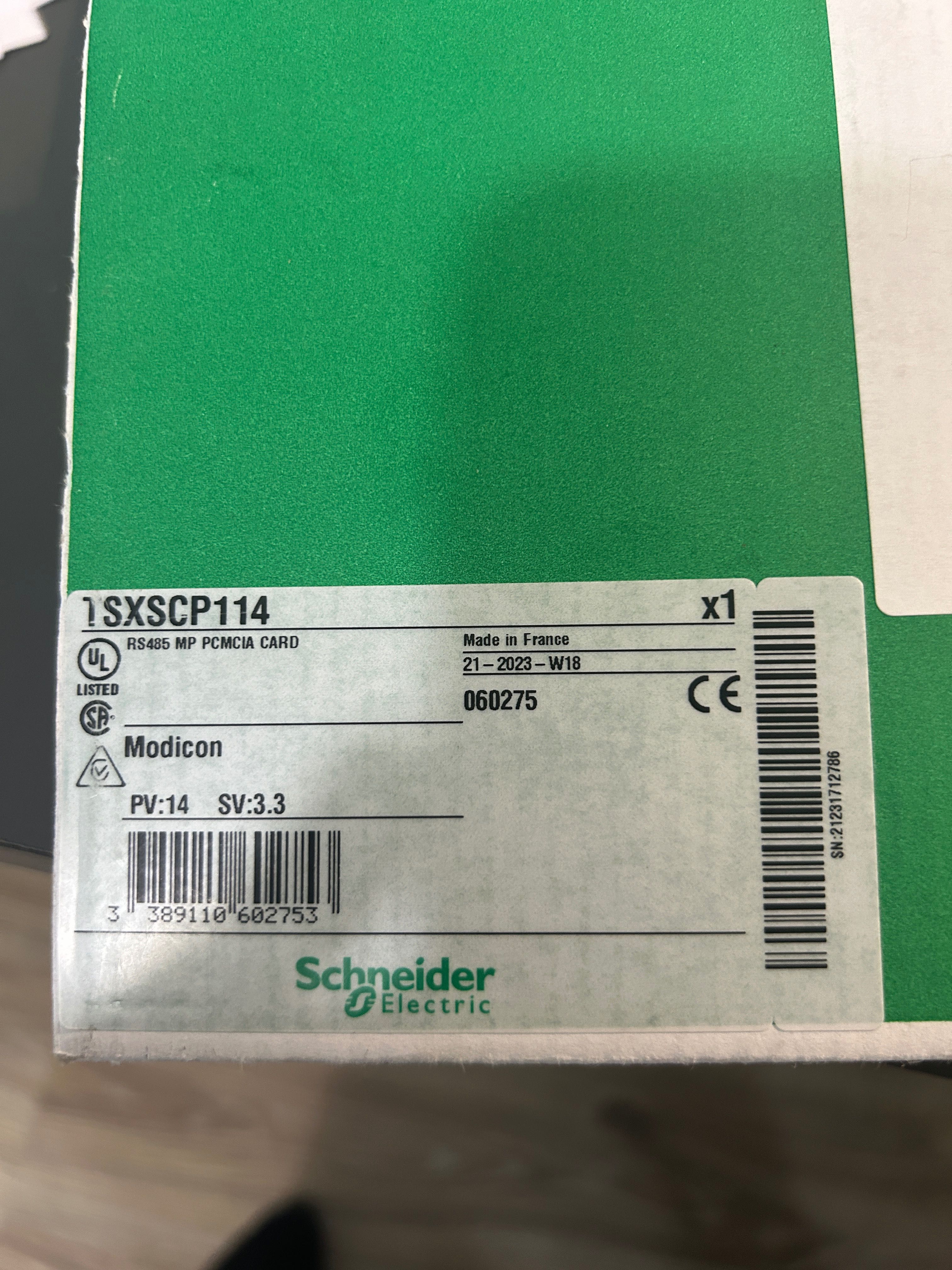TSXCP114 RS485 MP PCMIA CARD Schneider Nowa