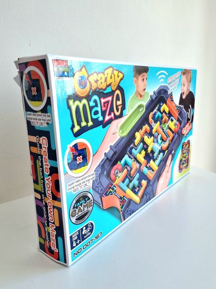 Gra logiczna, labirynt Crazy Maze