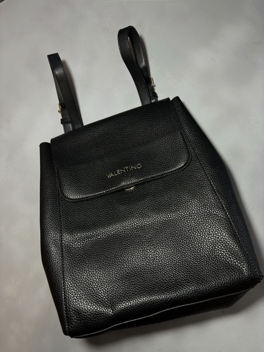 Рюкзак сумка Valentino bags superman black чорний