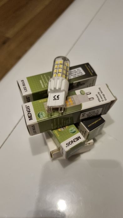 6 żarówek LED G9