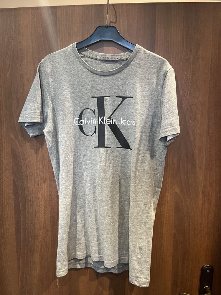 Koszulka t-shirt szary Calvin Klein rozmiar S