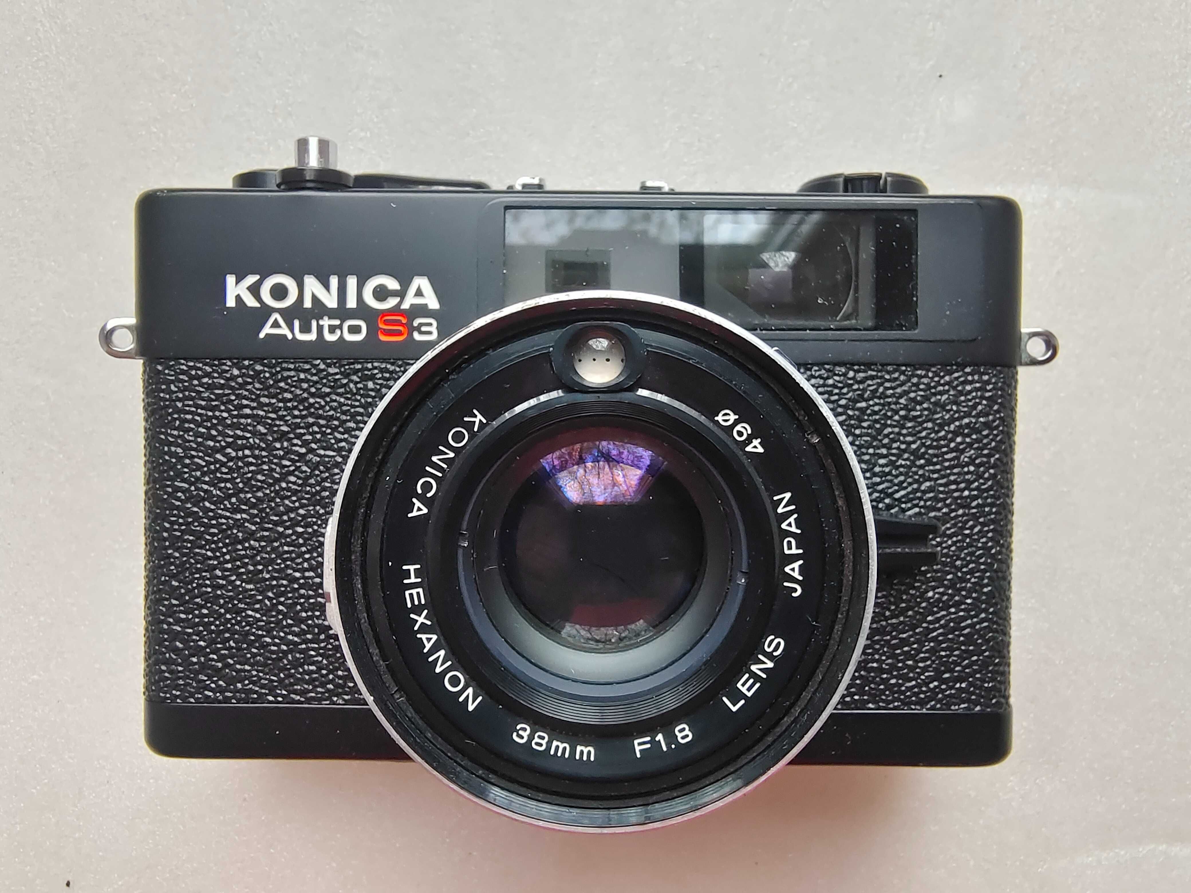 Aparat fotograficzny KONICA AUTO S3