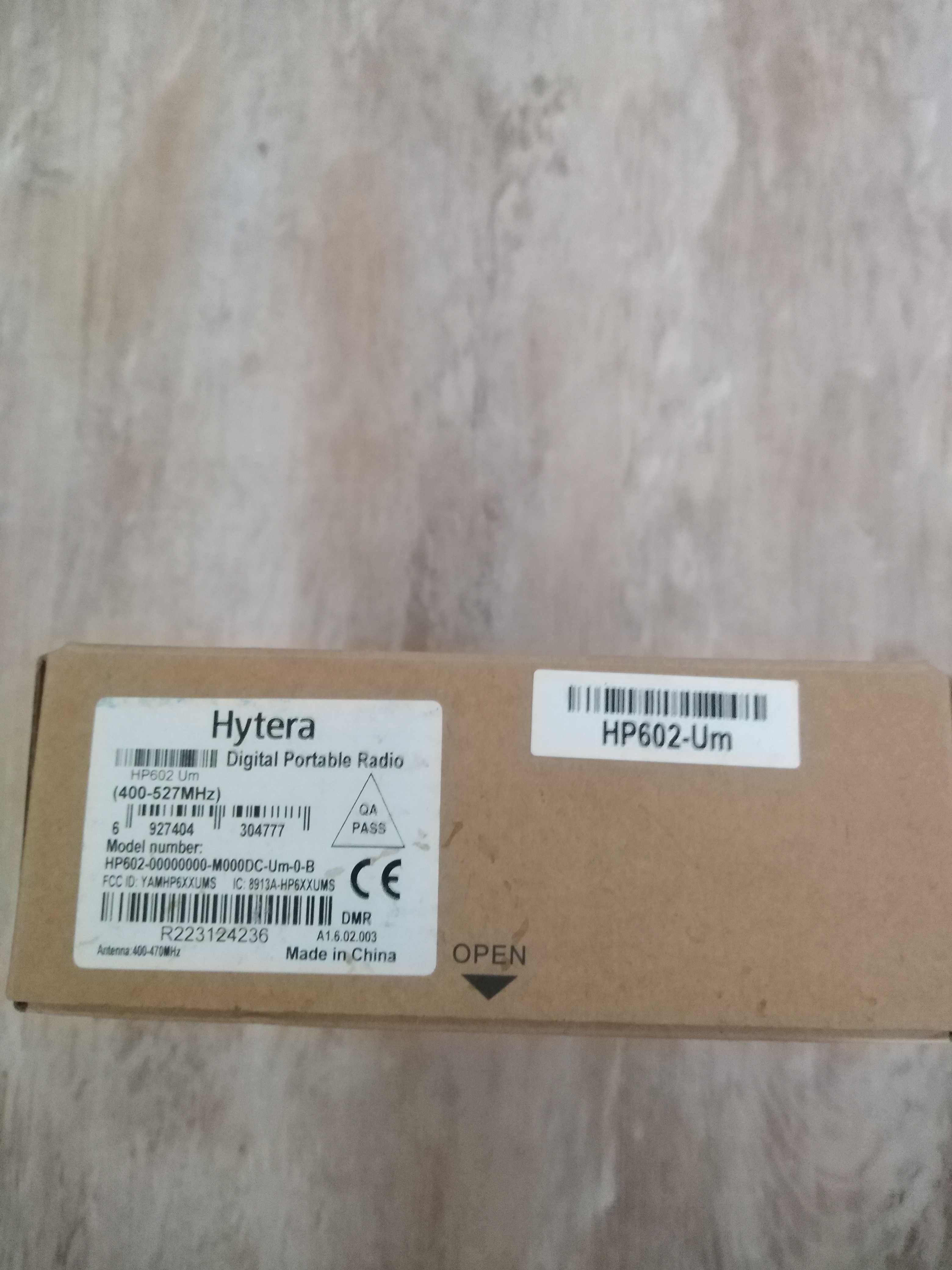 Портативна рація Hytera HP 602 Um (400-527Mhz)