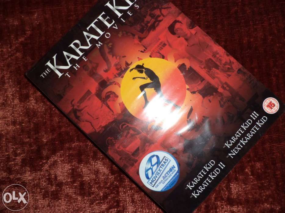 Karate Kid Colecção - 4 discos NOVO SELADO - PORTES GRÁTIS