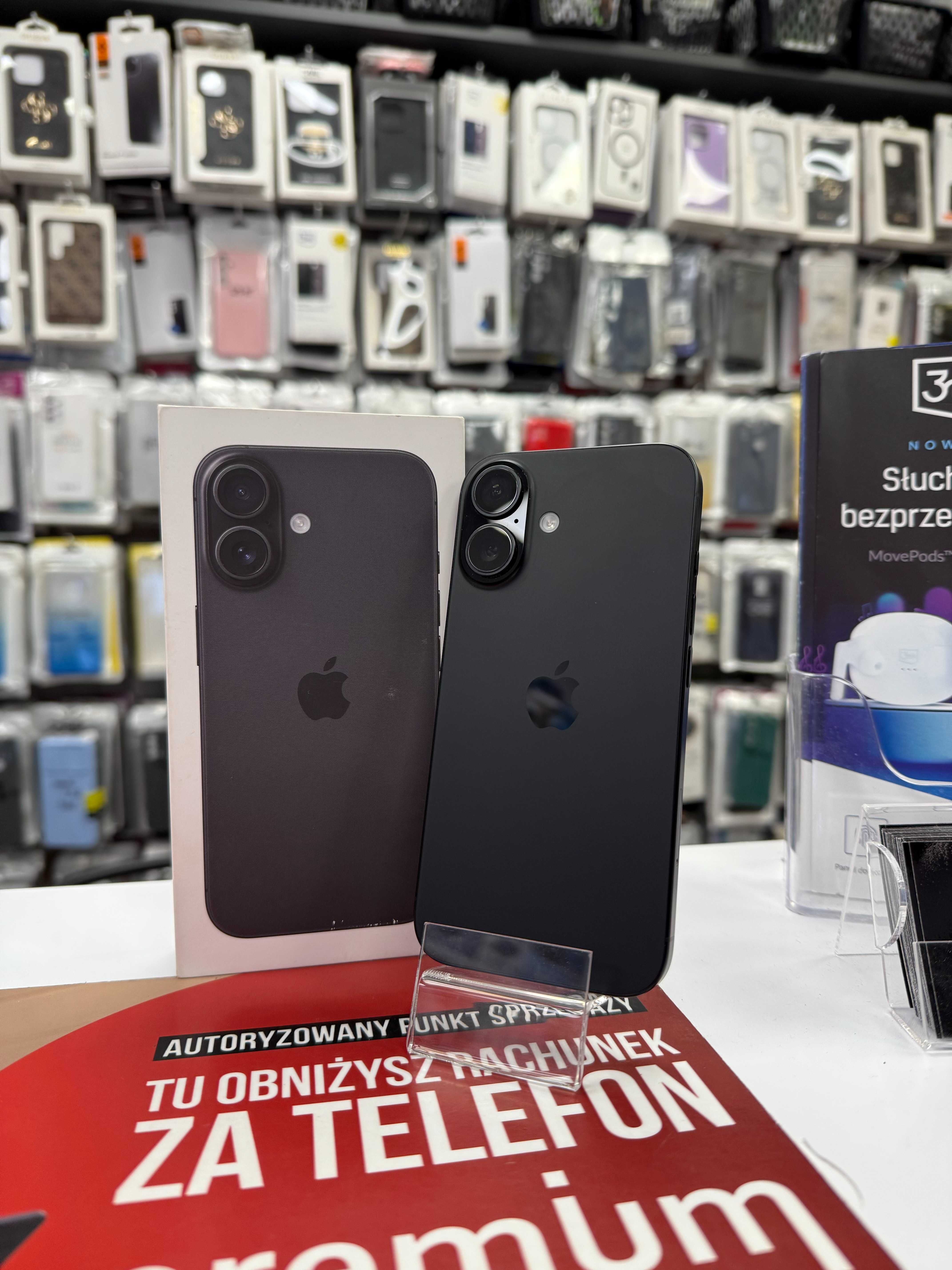 iPhone 16 128GB | Bateria 100% | Gwarancja 10.01.2026r