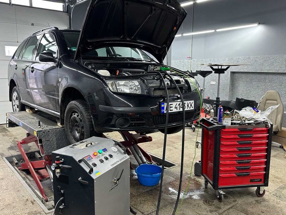 Промивання радіатора пічки системи опалення без розбирання.