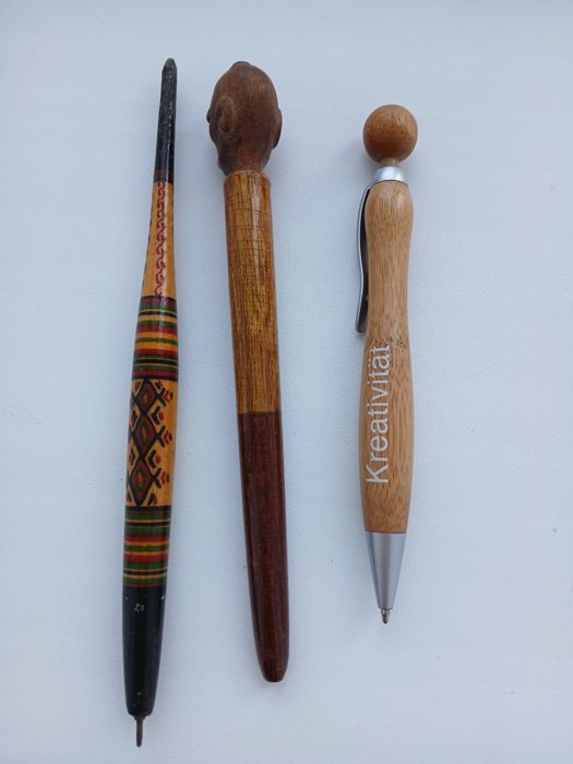 Вінтажні ручки дерев'яні