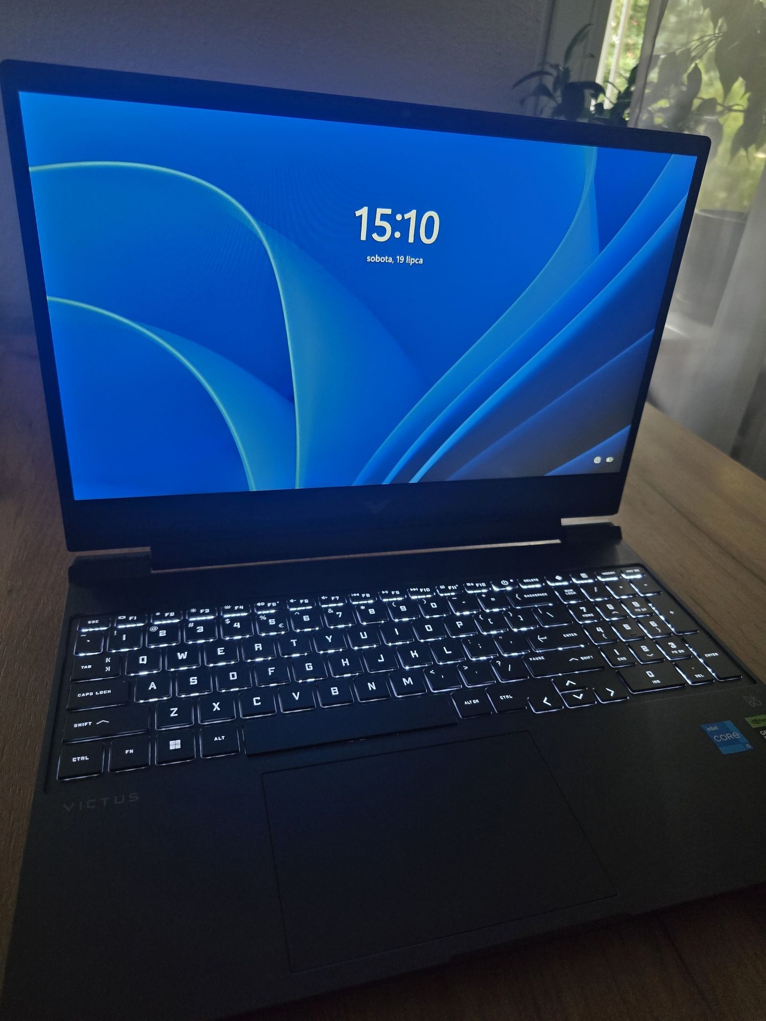 Laptop HP VICTUS 15-fa1652nw i5-12450H 16GB 512GB RTX4050 6gb W11PL