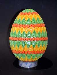 Wielkanoc Jajka ozdobne 13x10cm różne kolory