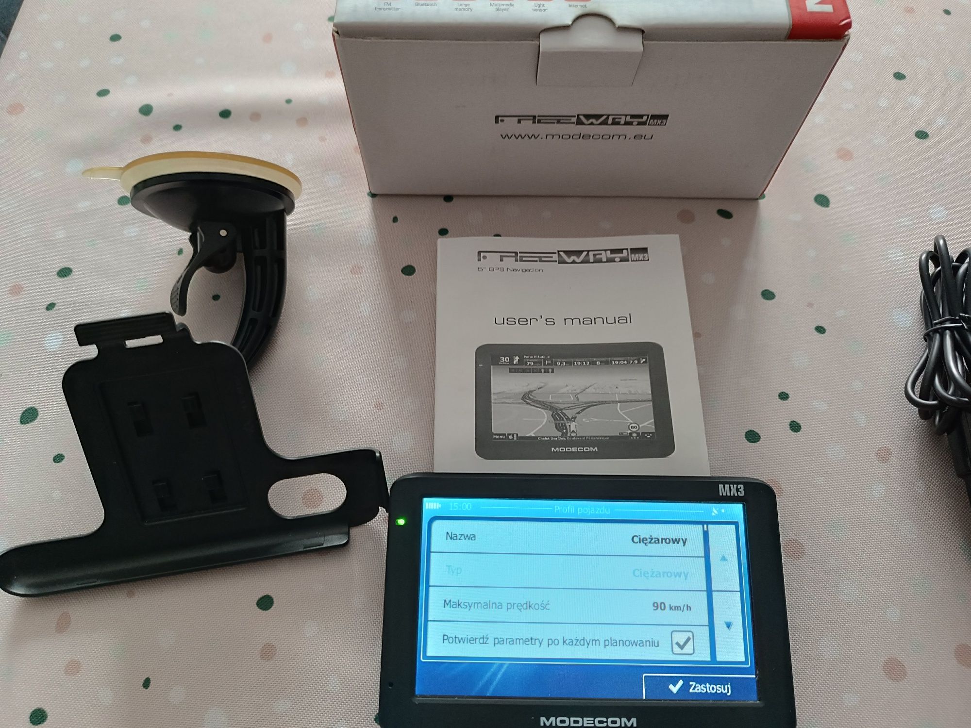 Nawigacja Modecom mx3