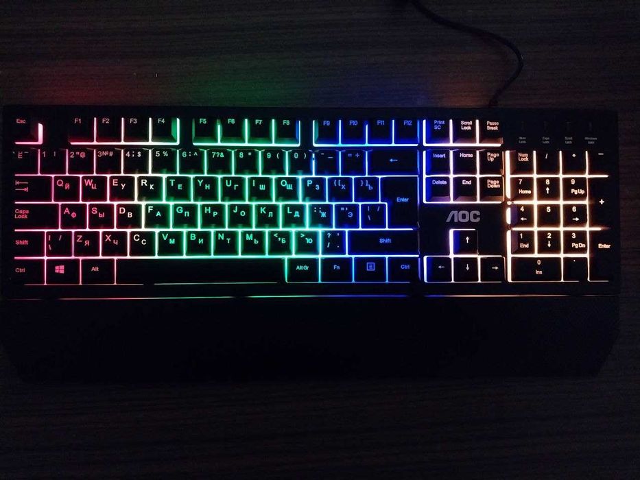 Profesjonalna klawiatura: podświetlenie,grawerowanie laserowe,cyrylica