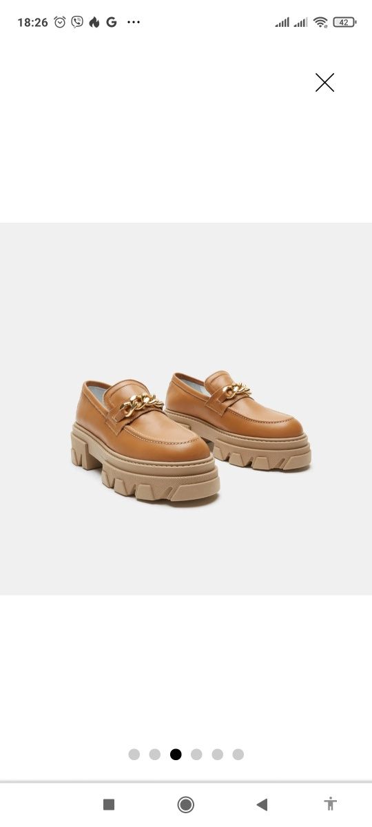 Кожаные лоферы BATA Italy