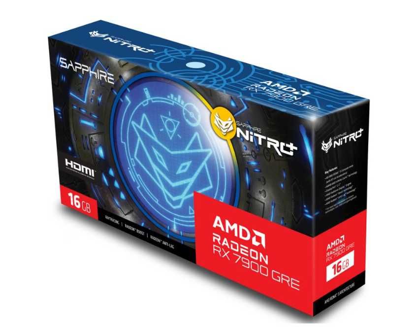 Sapphire NITRO+ AMD Radeon RX 7900 GRE Gaming OC 16GB GDDR6 - Nova