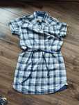 Koszula flanelowa z jeans Timeout L