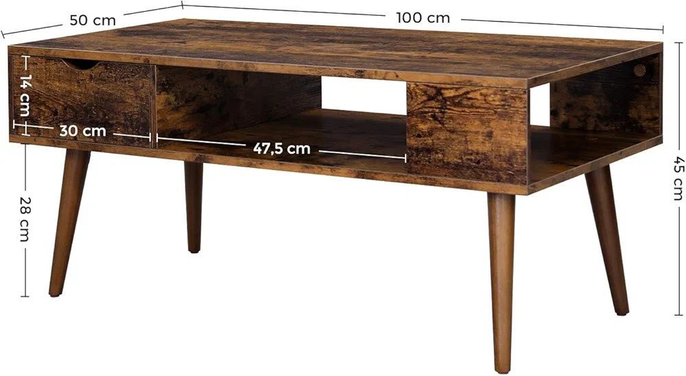 Stolik kawowy rustykalny