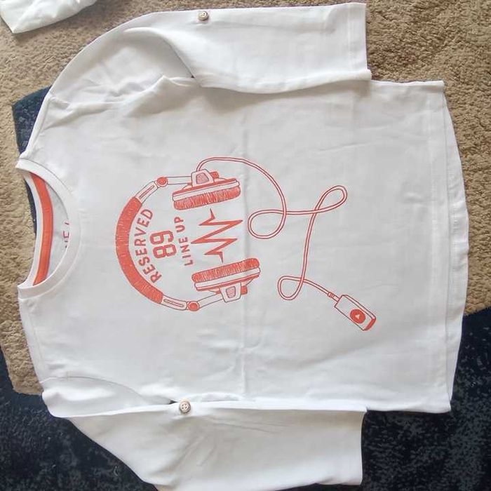 5 bluzki,bluzka bluzeczki NOWA RESERVED r104,110 długi rękaw,5.10.15