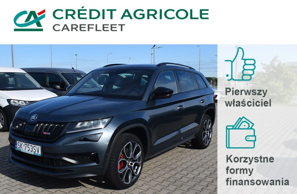 Skoda Kodiaq 2020 KODIAQ 2.0 BI-TDI 4X4 RS DSG Salon Polska SK753SV