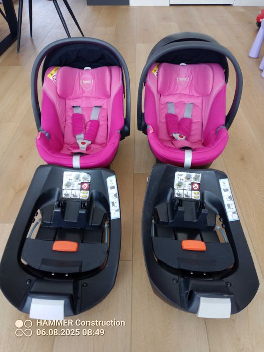 Fotelik Cybex Aton 5 + baza ISOFIX AKC