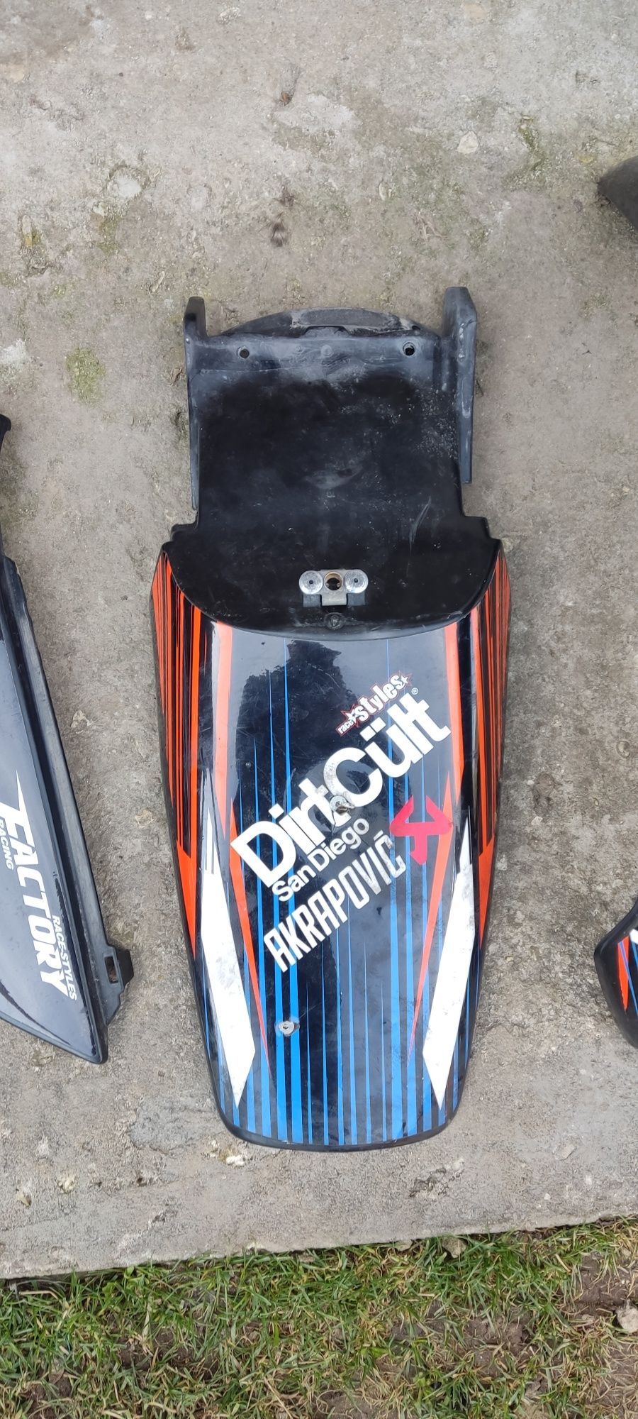 KTM Lc4 owiewki lampy komplet