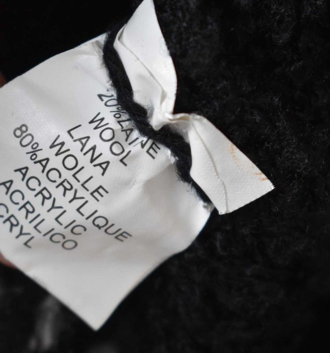 Sweter 44 XXL 3XL kardigan zasuwany ponczo peleryna frędzle narzutka