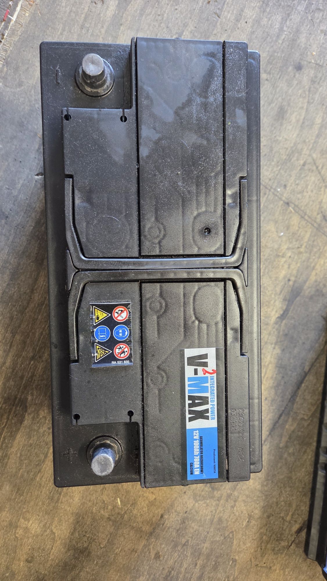 Akumulator V-MAX 12V 100Ah 800A EN – 439 A