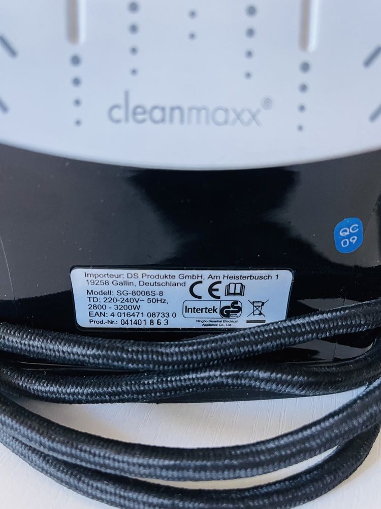 Żelazko parowe Clean Maxx z powłoką ceramiczną Nano