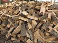 Drewno kominkowe i opałowe, cięte i łupane, sezonowane