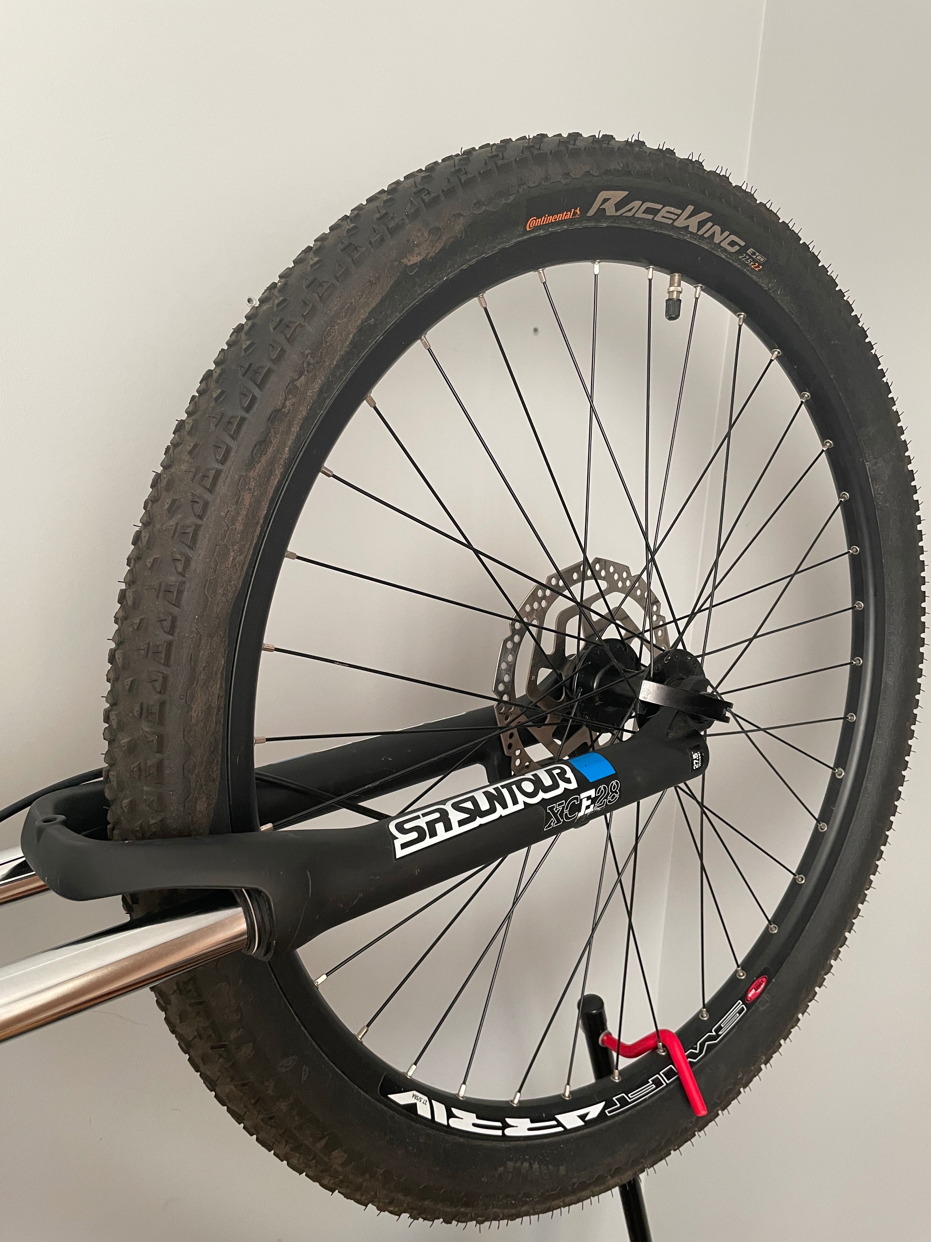 Rower MTB 27,5 Kands COMP- ER grafitowo-czerwony rama 20"