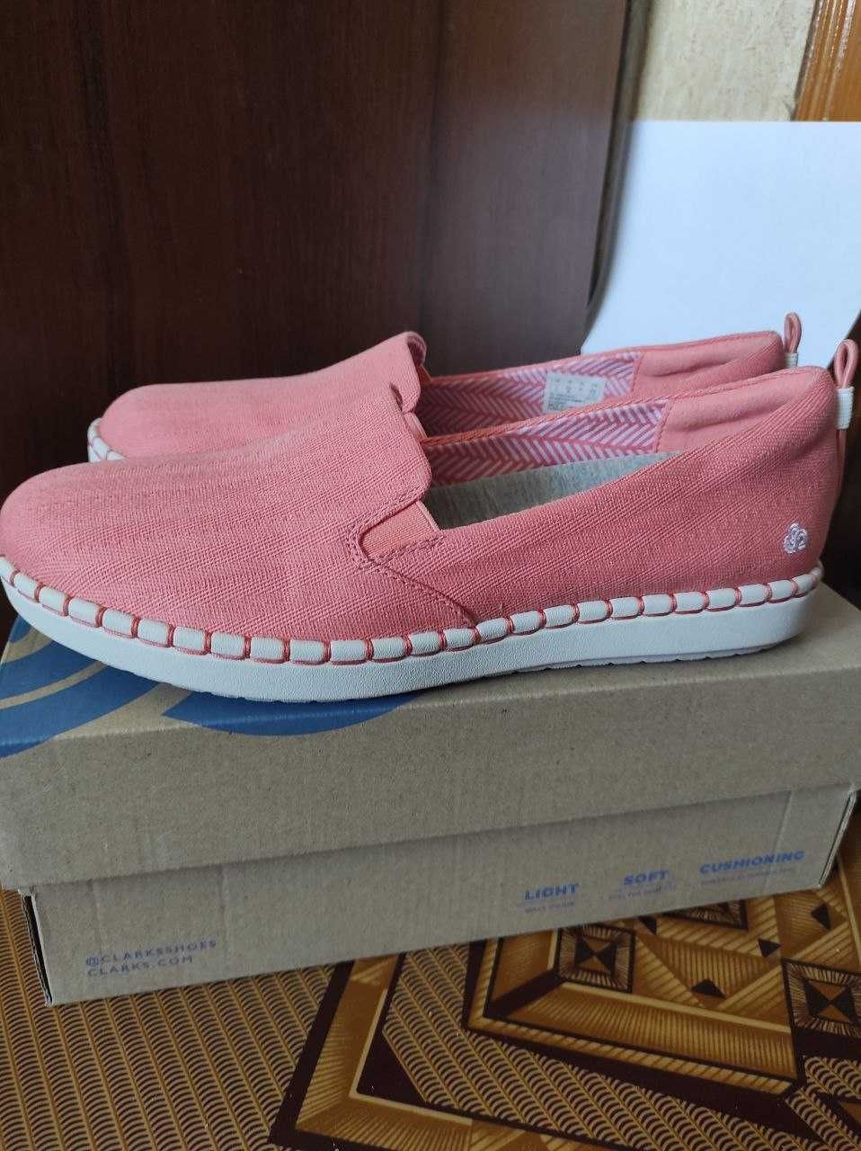Сліпони  мокасини Clarks  Кларкс р. 40