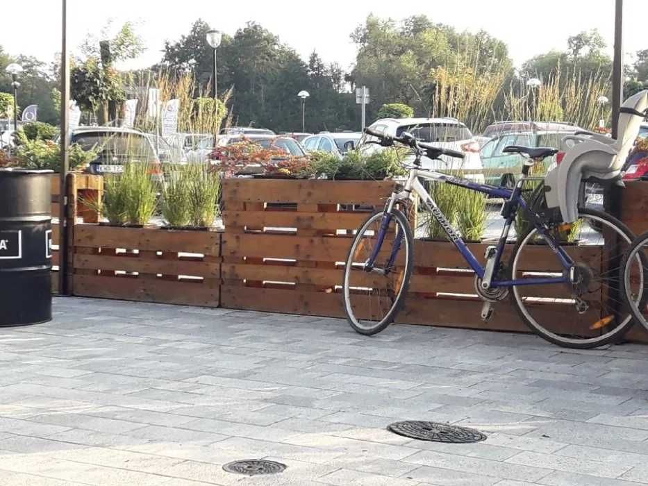 Łóżko z palet  EURO . Meble z palet . Meble paletowe .