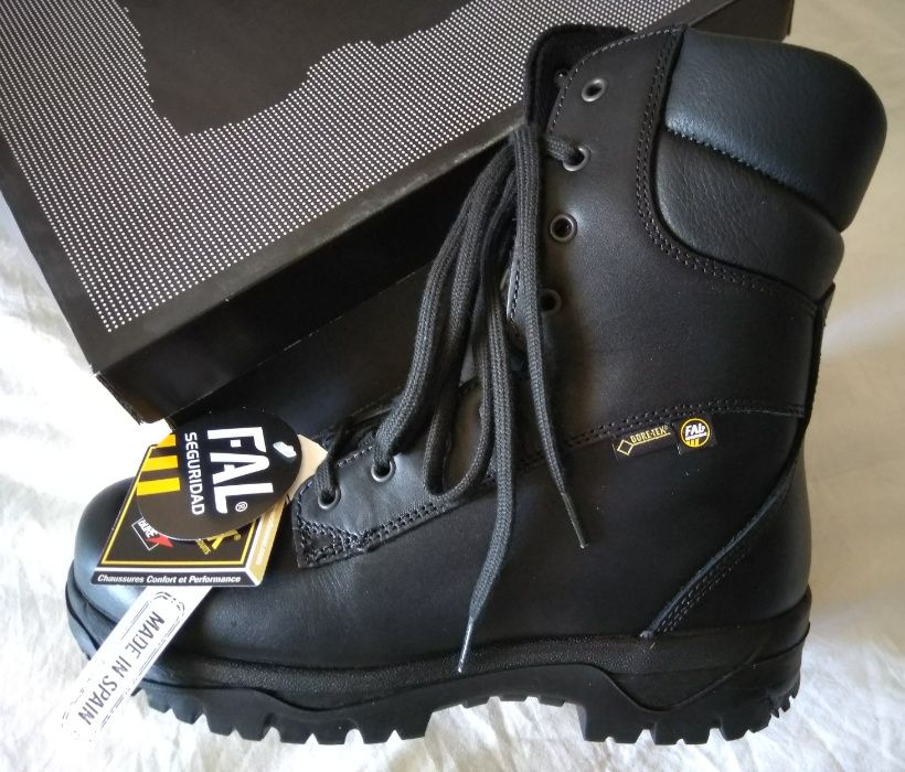 Botas FAL Extincion Gore Tex 38 39. Bombeiros, segurança.