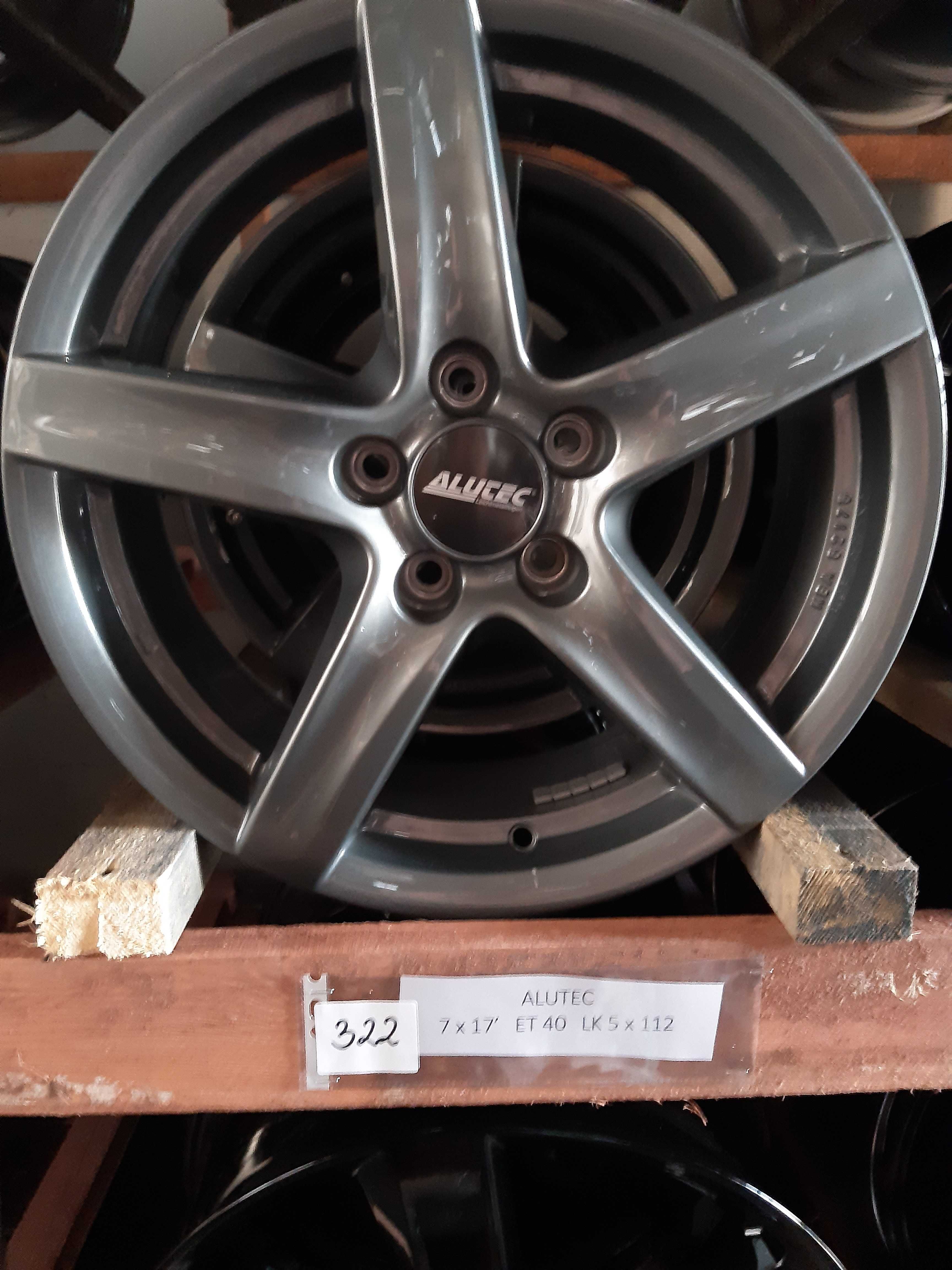 322. ALUTEC 7 x 17 rozstaw 5x112 felgi aluminiowe