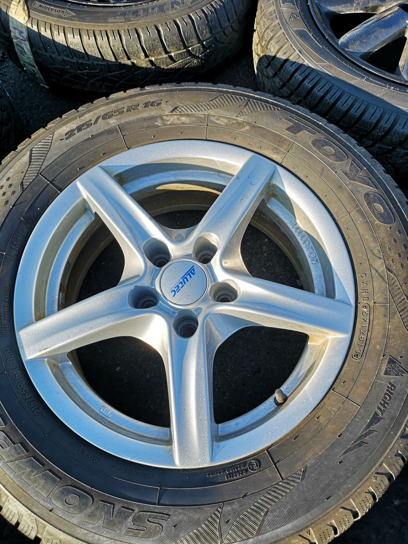 Felgi aluminiowe 5x112 16x6,5j et33 Audi Skoda VW Seat