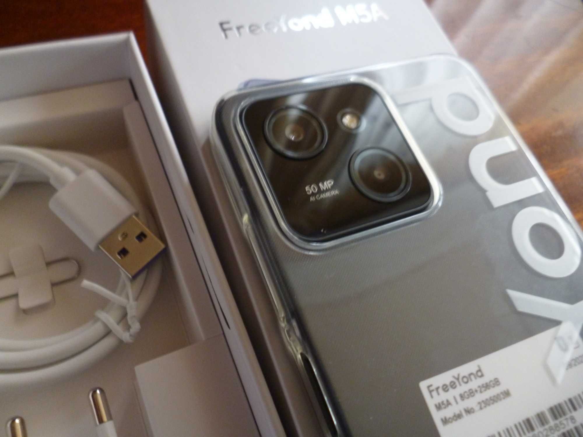 Новий 8/256GB Android 13, FreeYond M5A  смартфон, телефон