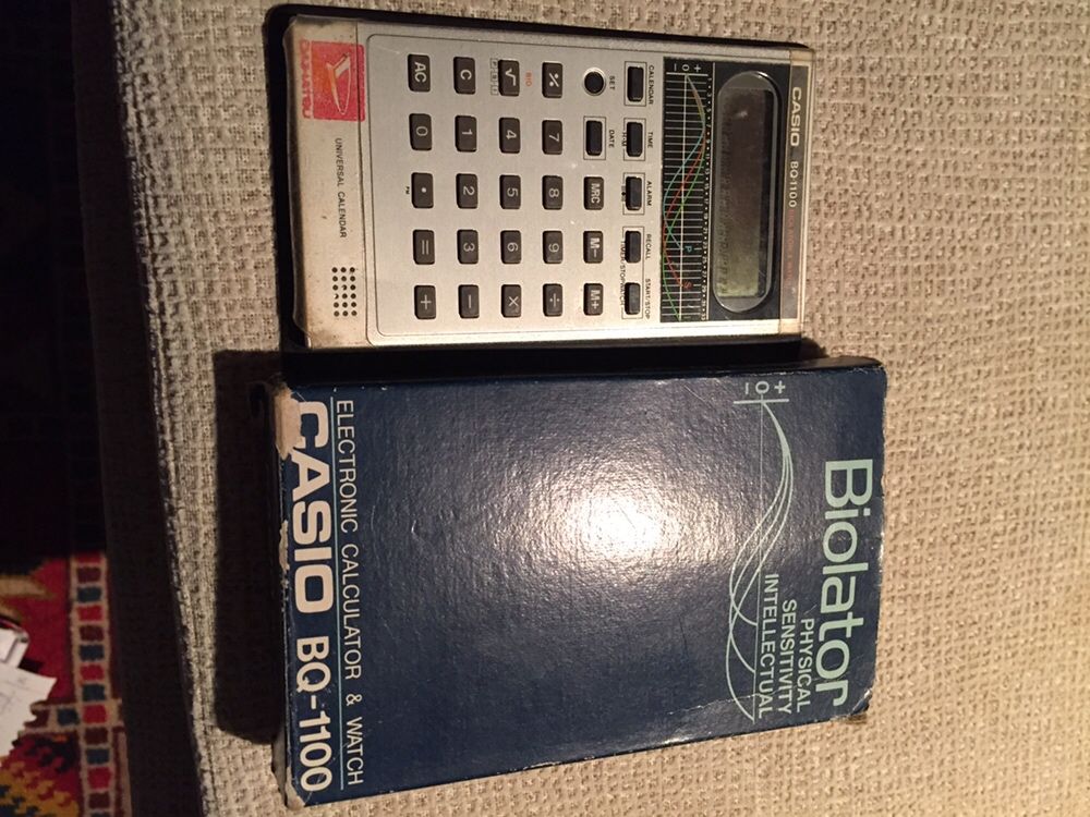 Calculadora Casio BQ 1100 Biolator