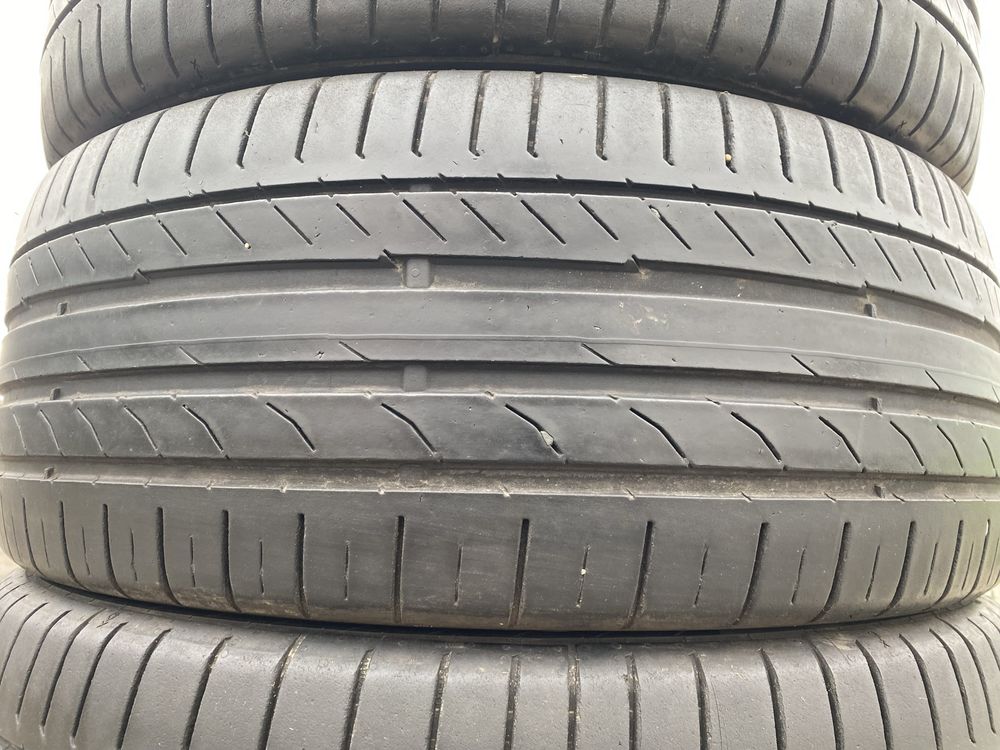 Шини б/у 245/45 R19 Continental комплект, літня резина R19