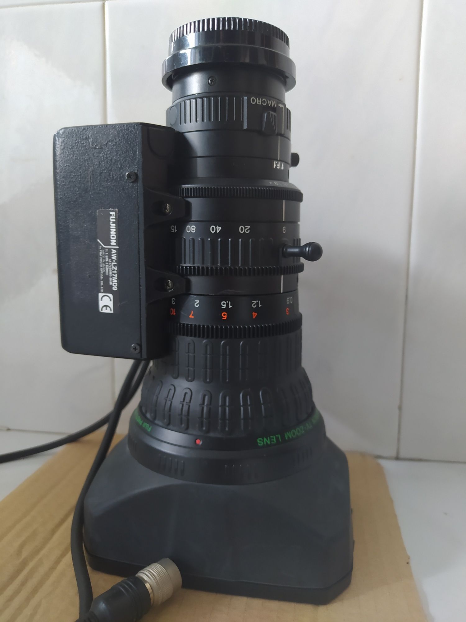 Fujinon AW-LZ17MD9AG 17x Full Servo HD Lens for 2/3"