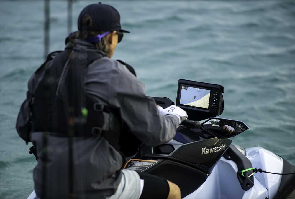 Nowy skuter wodny Kawasaki Ultra 160 LX-S ANGLER wersja wędkarska 2025