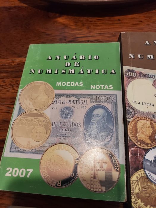 8 Livros Numismática