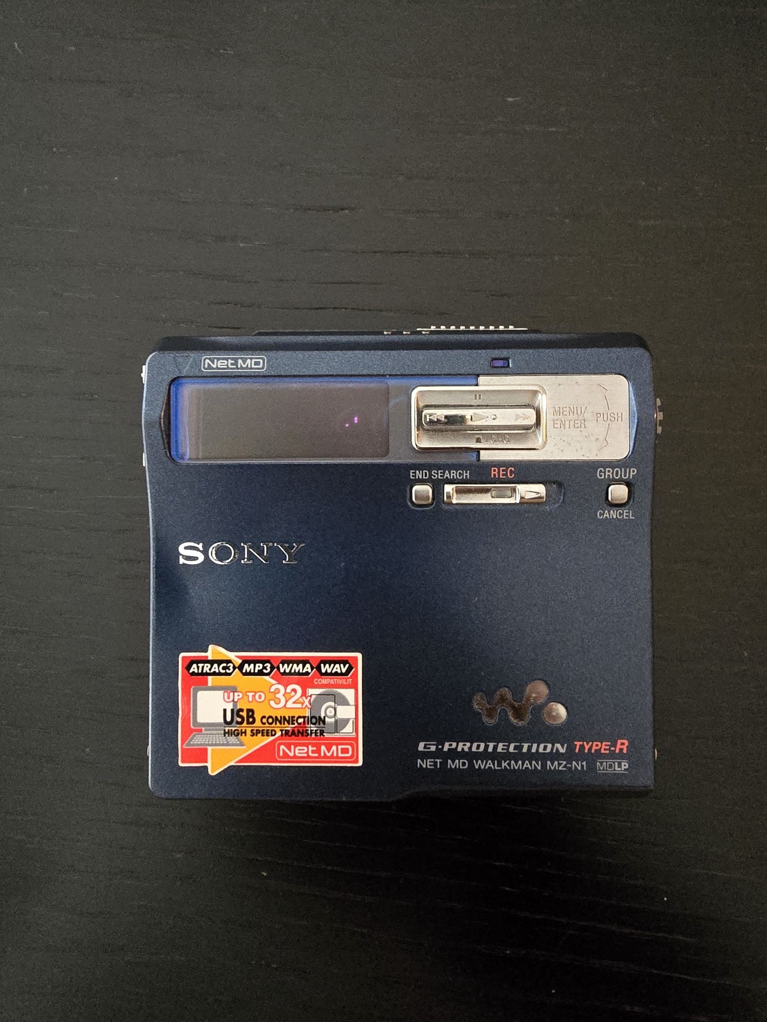 Minidisc Sony MZ-N1