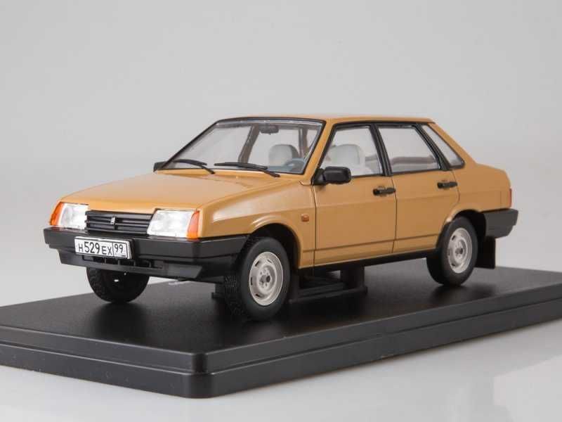 ВАЗ 21099 Спутник (1990) - Легендарные советские автомобили №55 (1:24)