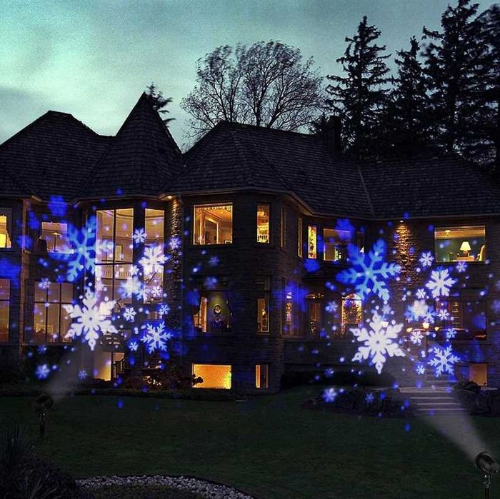 Projektor Świąteczny Led  Śnieg Laserowy Reflektor Na Dom RZUTNIK