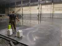 Промислова бетонна підлога,мокра стяжка,моноліти