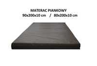 Materac Piankowy Pracowniczy Hotelowy 80x200 lub 90x200