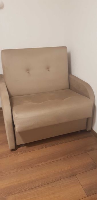 Fotel rozkładany z funkcją spania