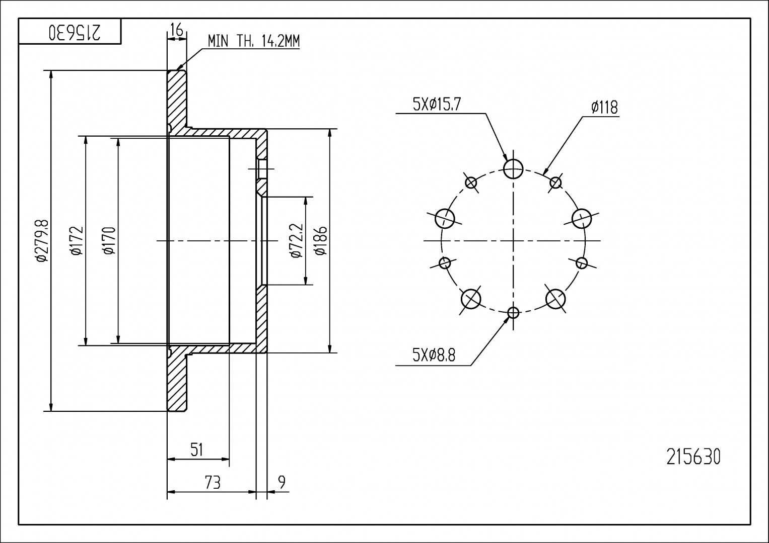 Fiat Ducato,Jumper,Boxer 94-06 Tarcze ham.tył /280mm/+klocki kpl./