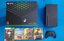 Xbox Series X com caixa + Jogos Físicos + Conta Xbox 34 jogos digitais