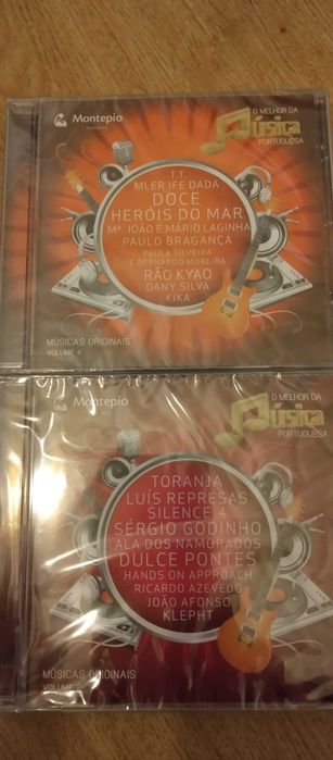 4 CDs música portuguesa - coleção